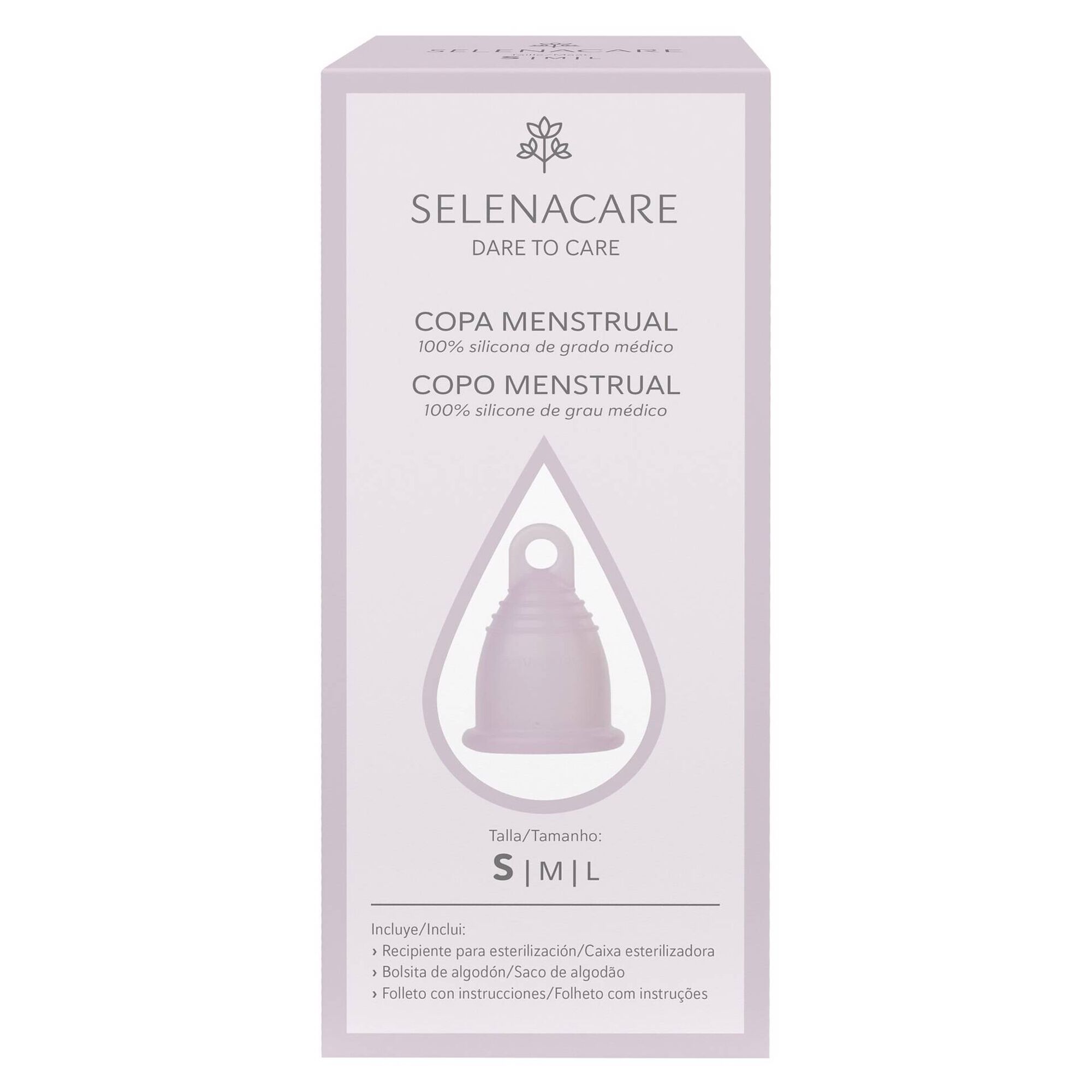Copo Menstrual Rosa S