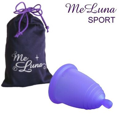Copo Menstrual Sport Bola Violeta XL Wells