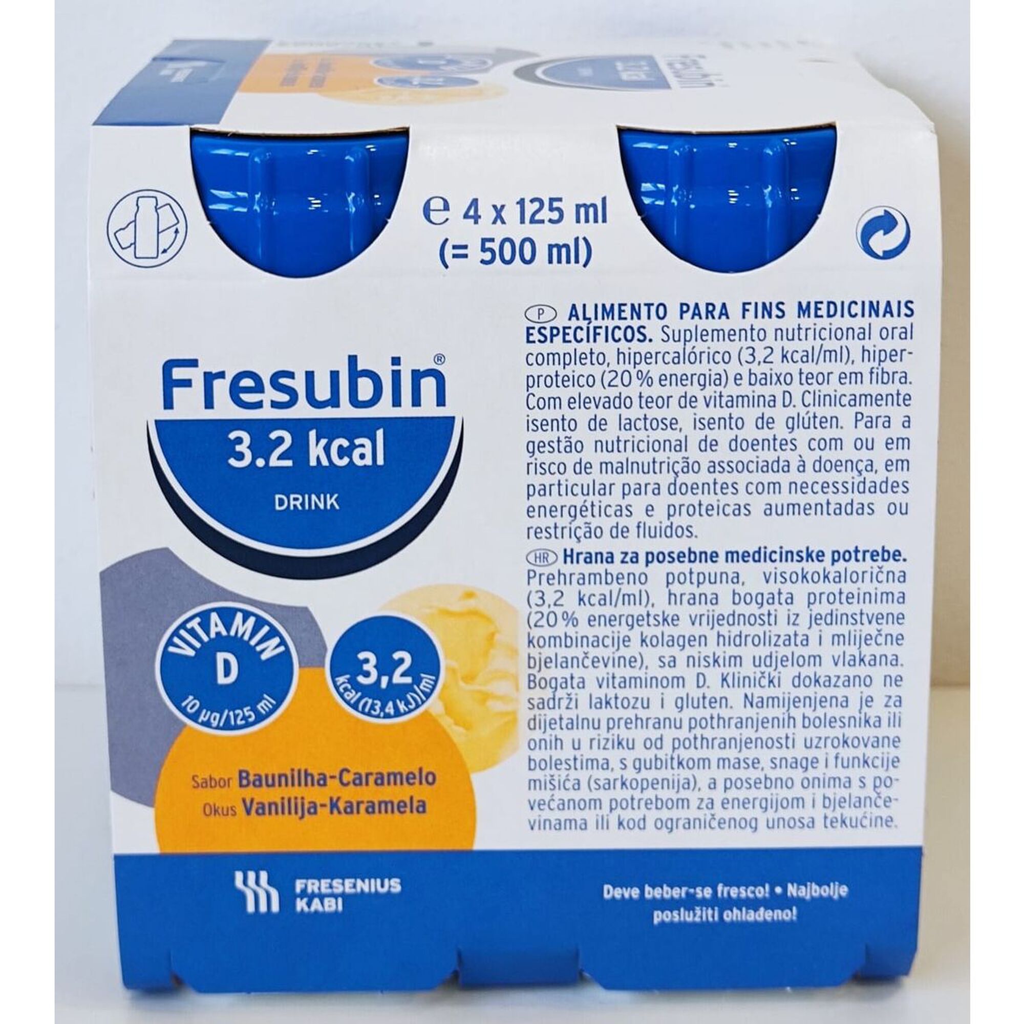 3, 2 Kcal Baunilha Caramelo