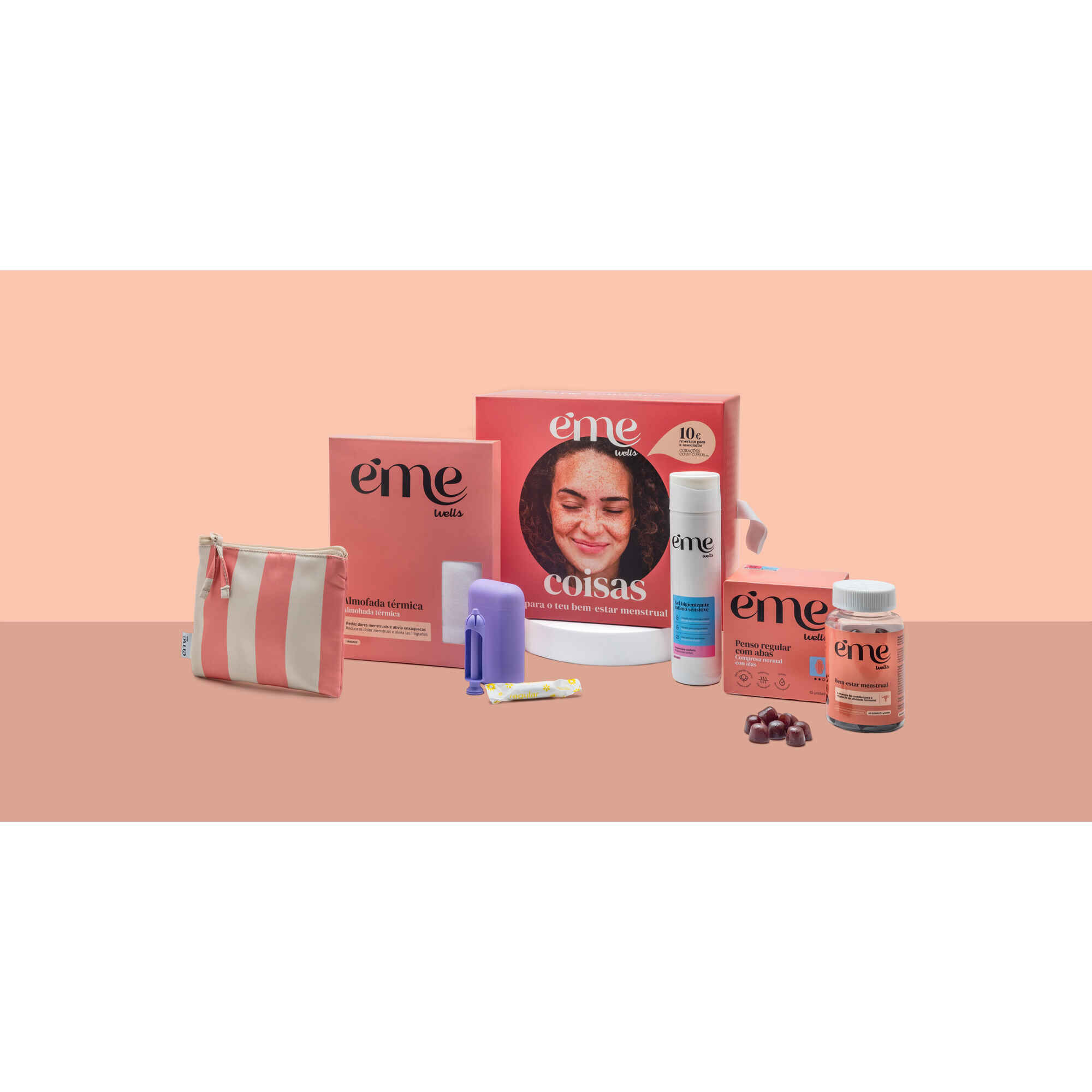 Kit Coisas Bem-estar Menstrual