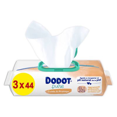 Pack Toalhitas Bebé Aqua Pure Calêndula