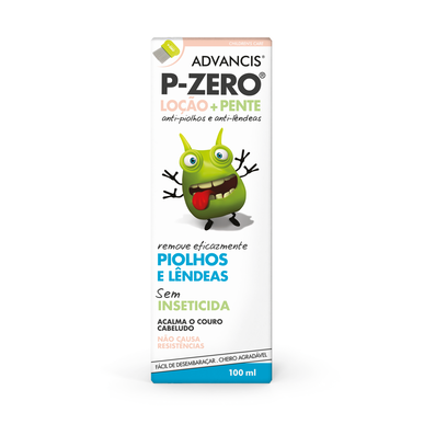 P-Zero Loção Piolhos e Lêndeas Wells