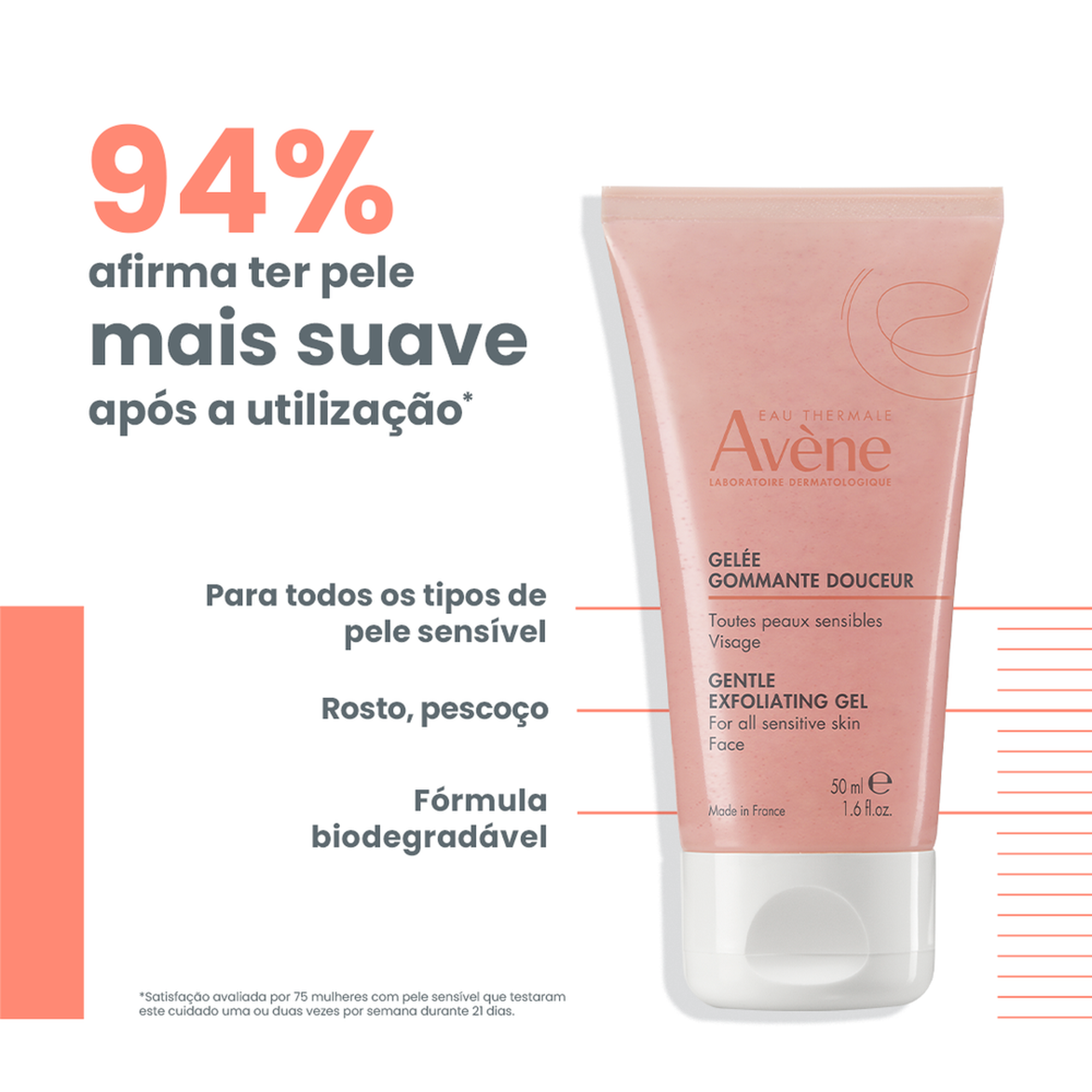 Gentle Exfoliating Gel Sensitive Skin Face