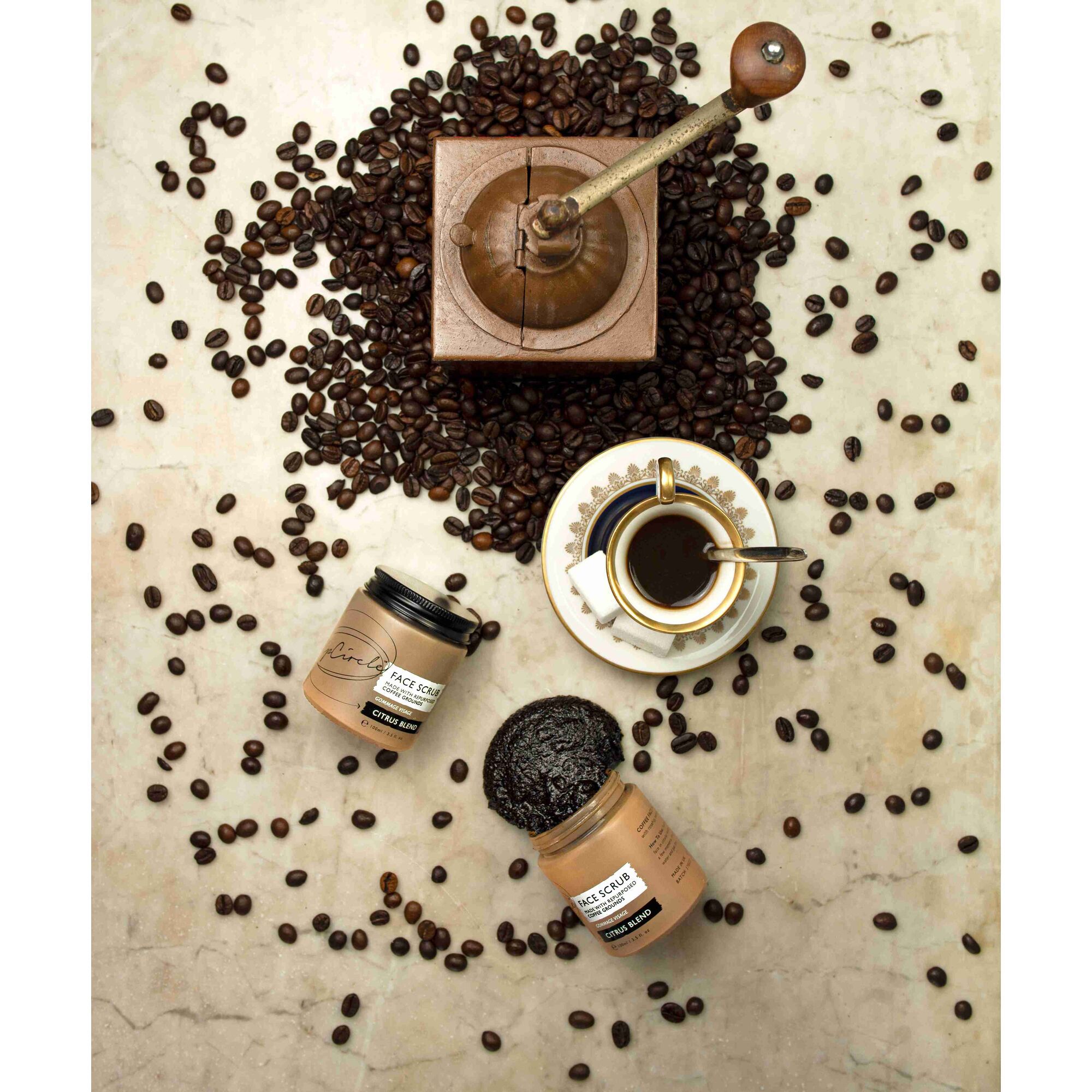 Esfoliante Rosto Pele Sensível Floral Blend