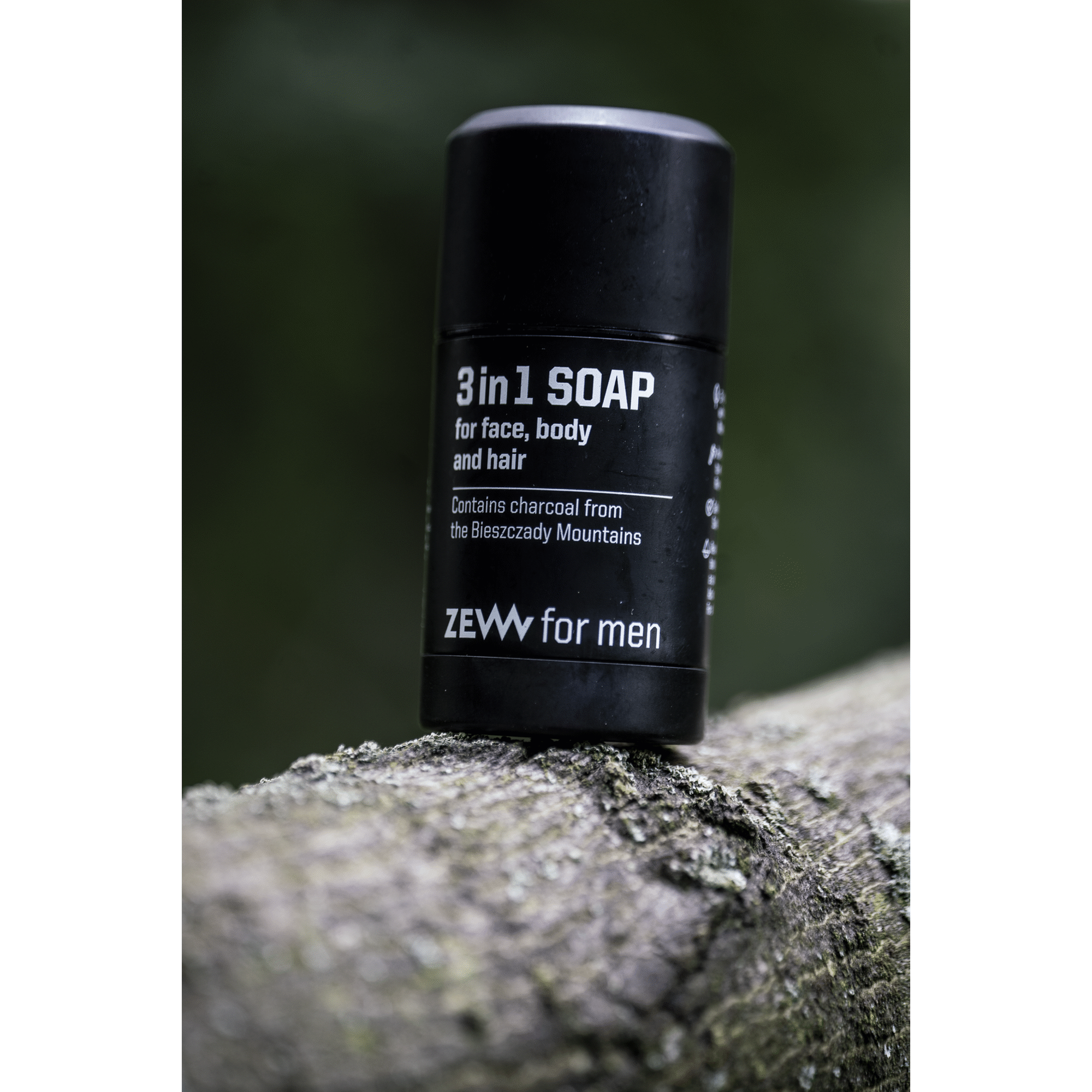 Sabonete Sólido Rosto Corpo Cabelo Men 3 in 1