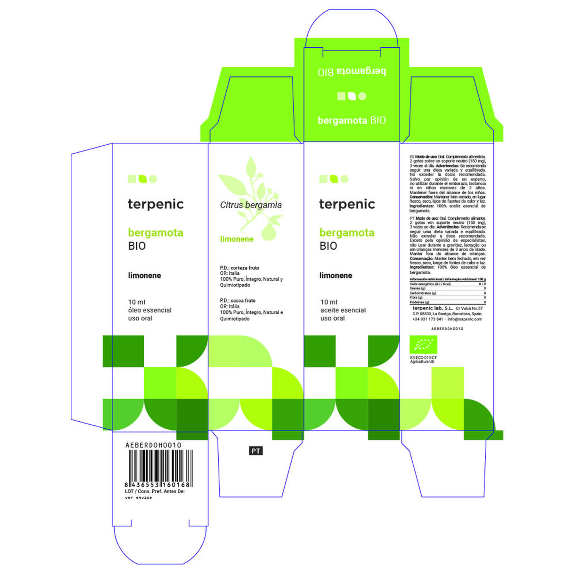 Óleo Essencial Bergamota