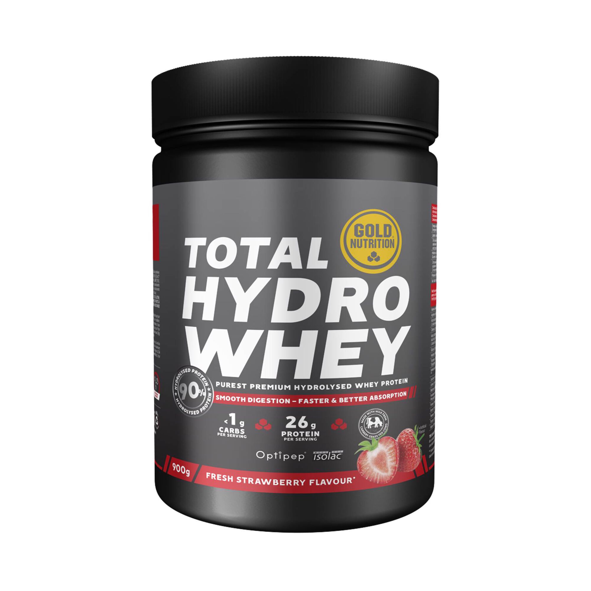 Proteína em Pó Sabor a Morango Total Hydro