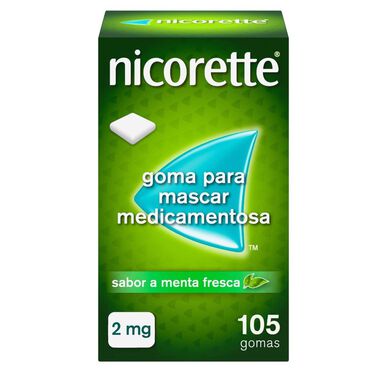 Nicorette 105 Gomas Nicotina 2 mg Menta Wells Image 1