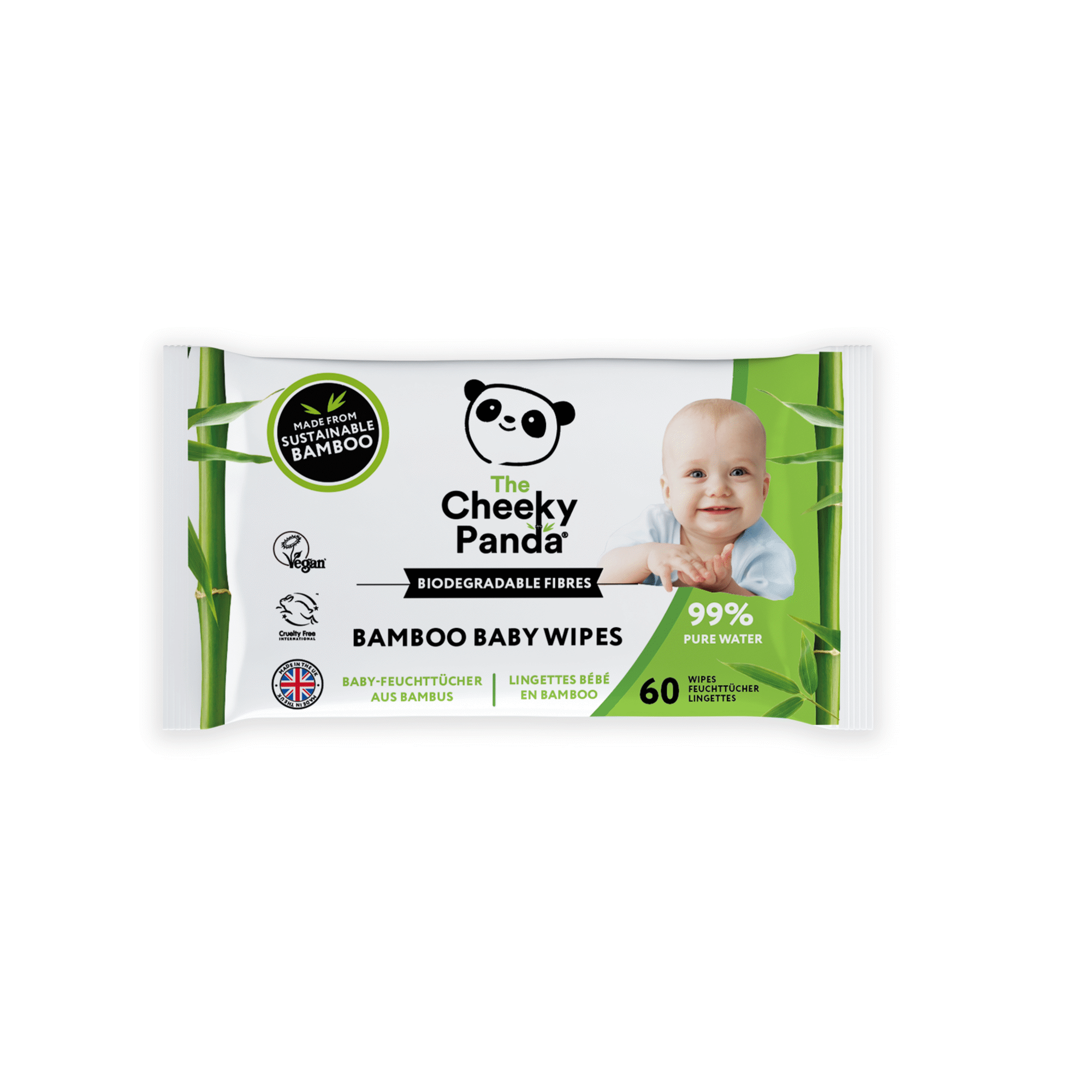 Toalhitas BIO 100% Bambu