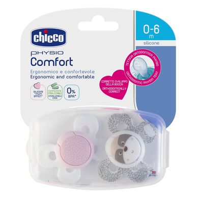 Chuchas Physio Comfort Silicone 0-6m Wells Image 1