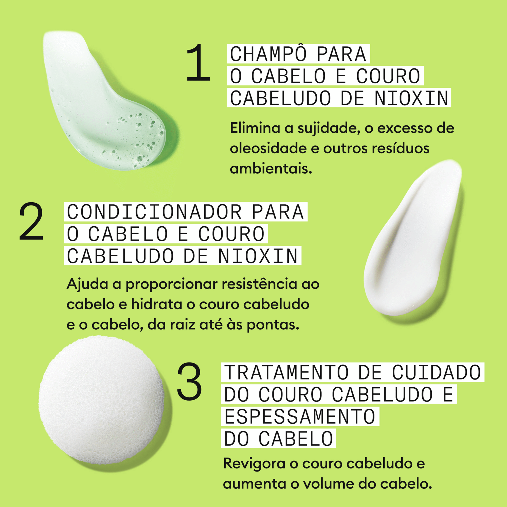 Pack 2  Scalp Hair Natural Untreated Hair Thinning