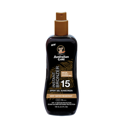 Bronzeador em Spray SPF15