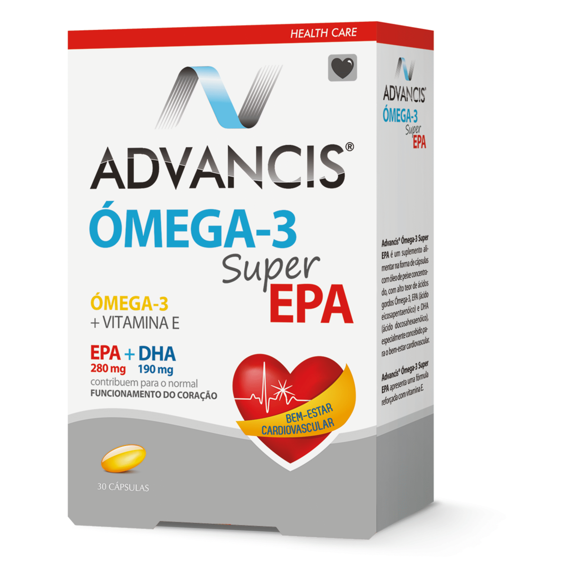 Suplemento Alimentar de Ómega 3 Super EPA