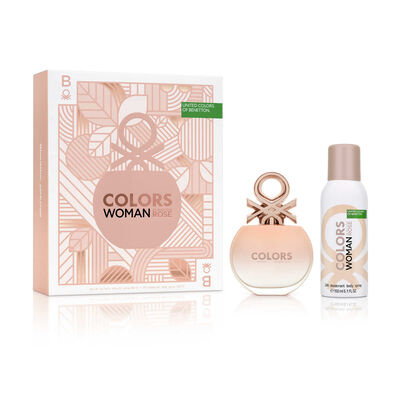 Benetton Coffret Colors Rose EDT
