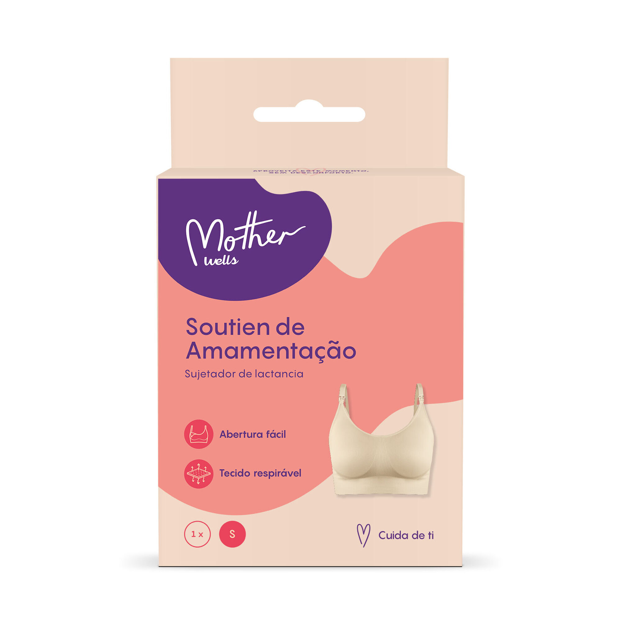 Soutien de Amamentação Bege