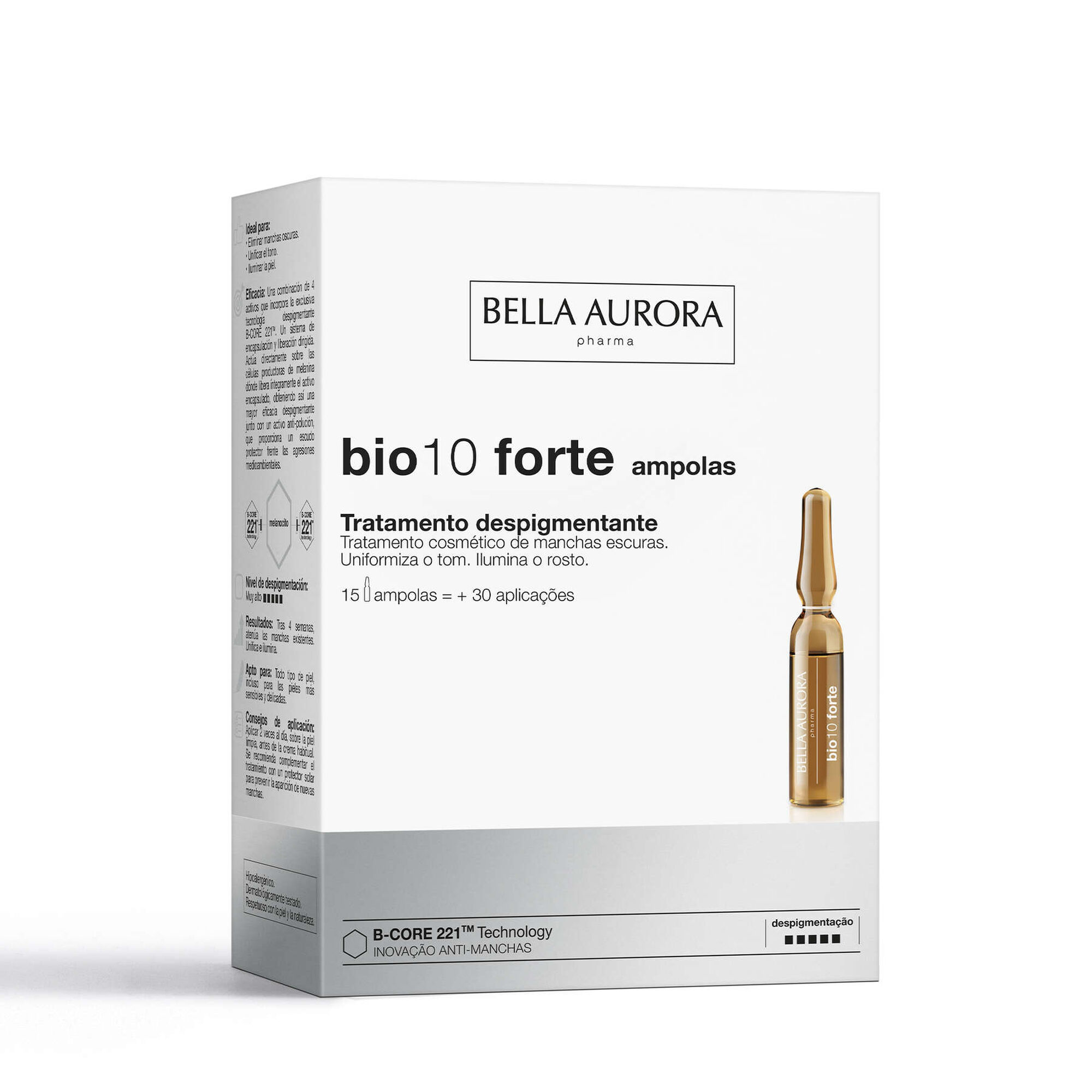 Ampolas Despigmentantes Bio 10 Forte