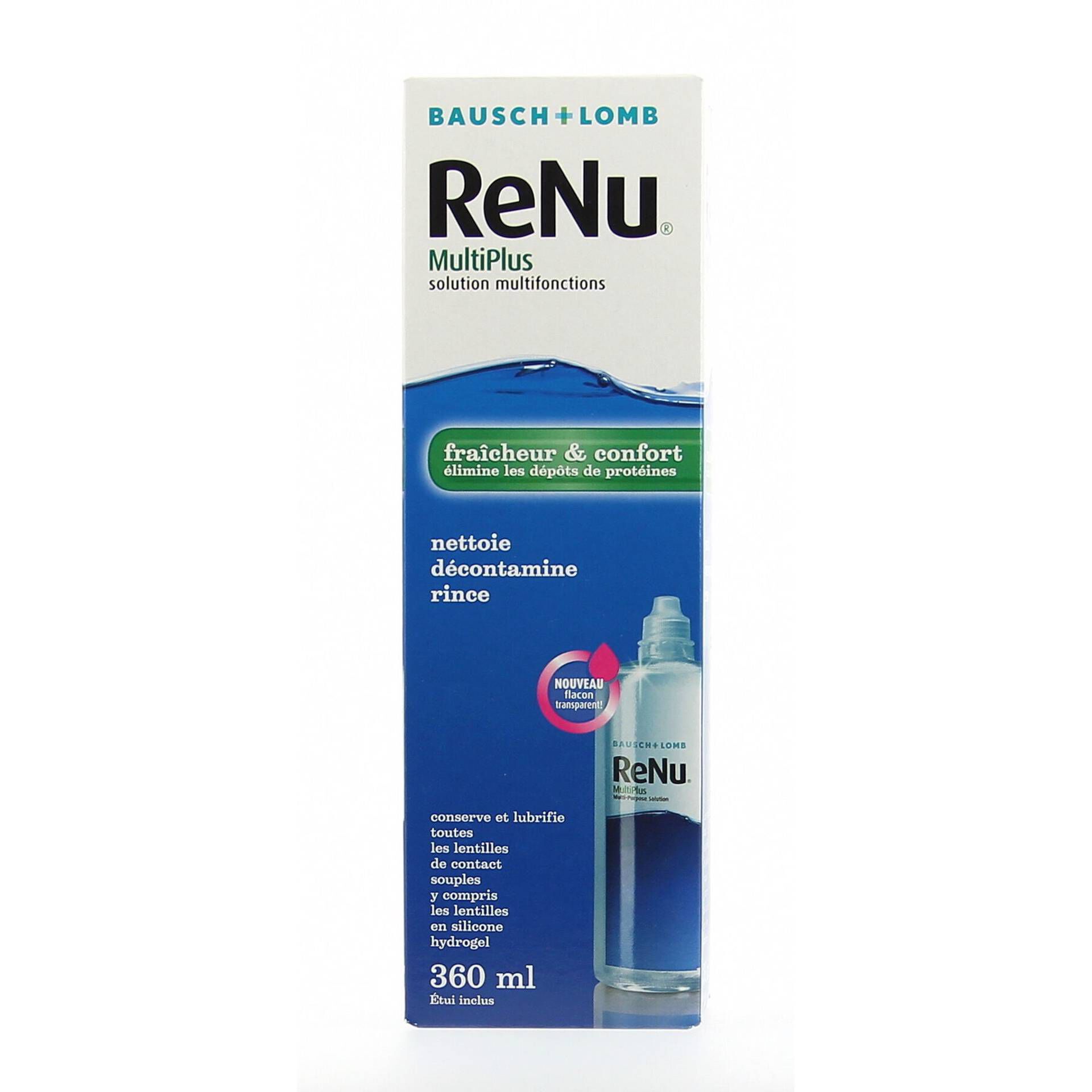 L quido Limpeza Para Lentes De Contacto Renu Multiplus Renu Wells