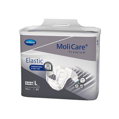 Fralda Molicare Elastic 10 Gotas L Fralda Molicare Elastic 10 Gotas L