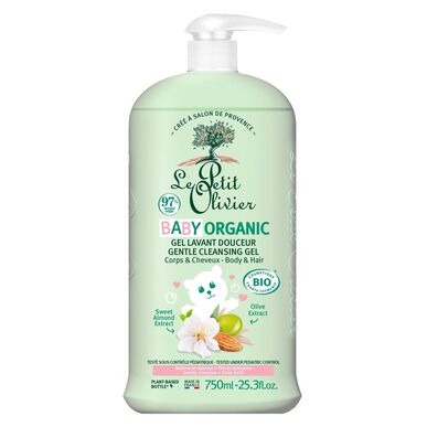 Gel de Duche Suave Bebé Baby Organic Wells Image 1