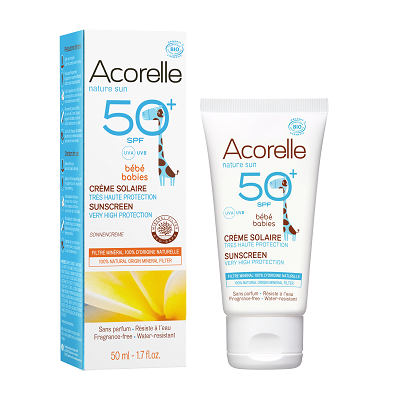 Protetor Solar em Creme para Bebés SPF50+