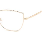 Armação Óculos Pierre Cardin Dourado 8867 Wells Image 4