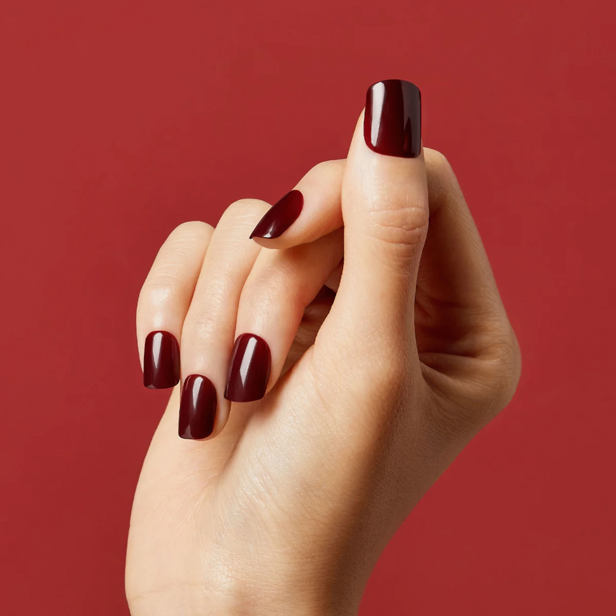 imPRESS Nails Red