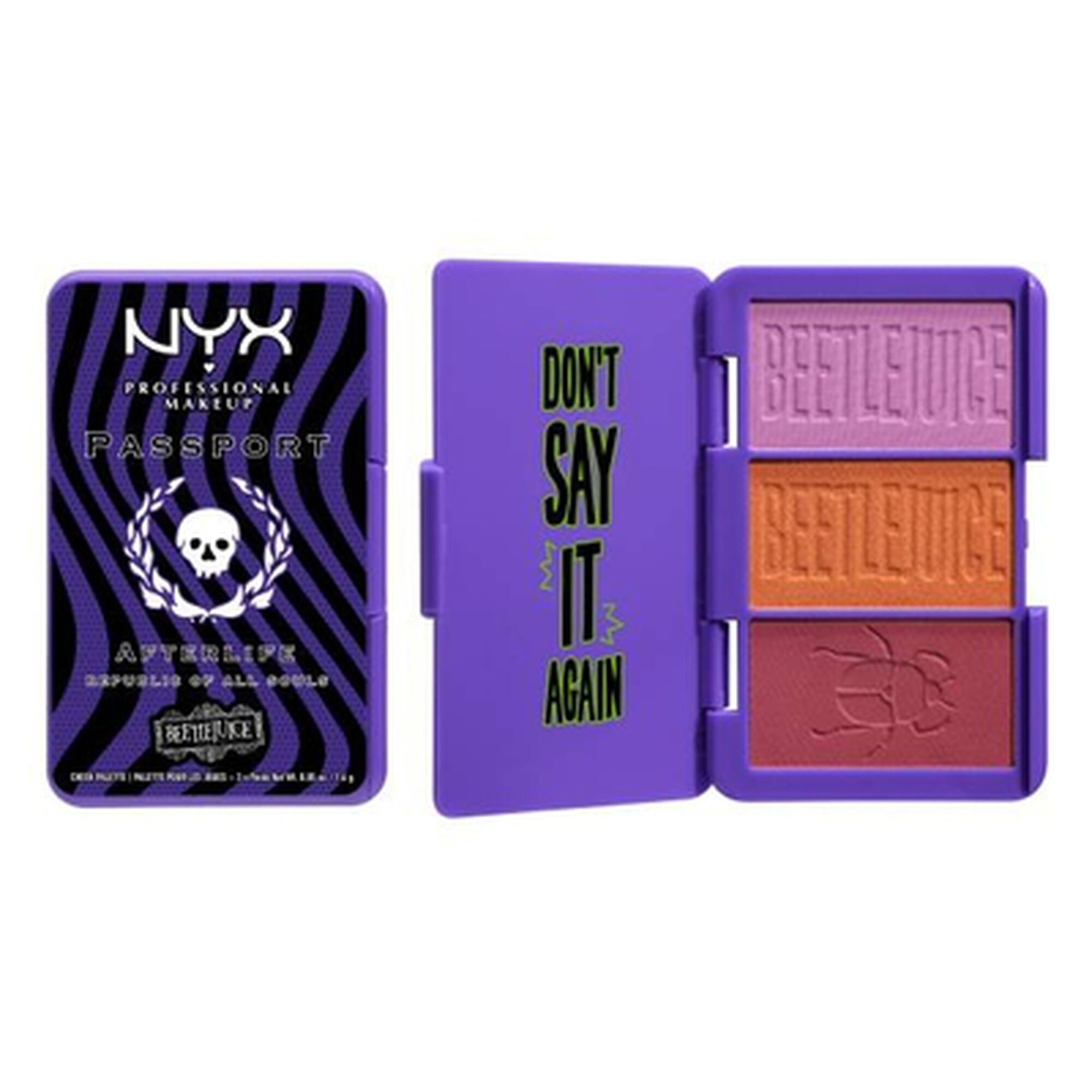 Paleta Sombras Passport Halloween Beetlejuice