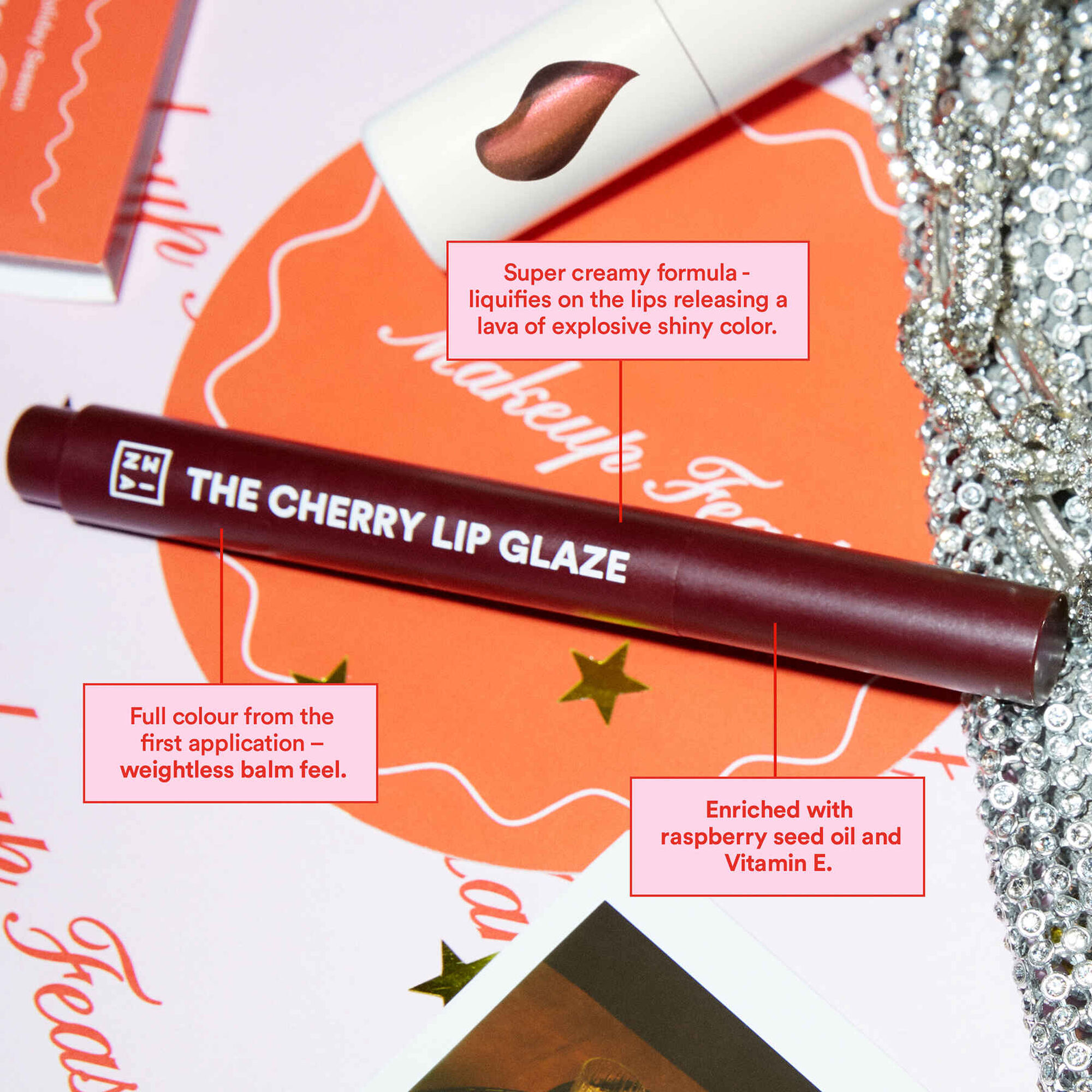 The Cherry Lip Glaze Lip Gloss