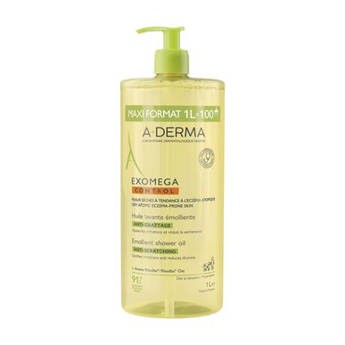Exomega Control Emolient Shower Oil Wells Image 1