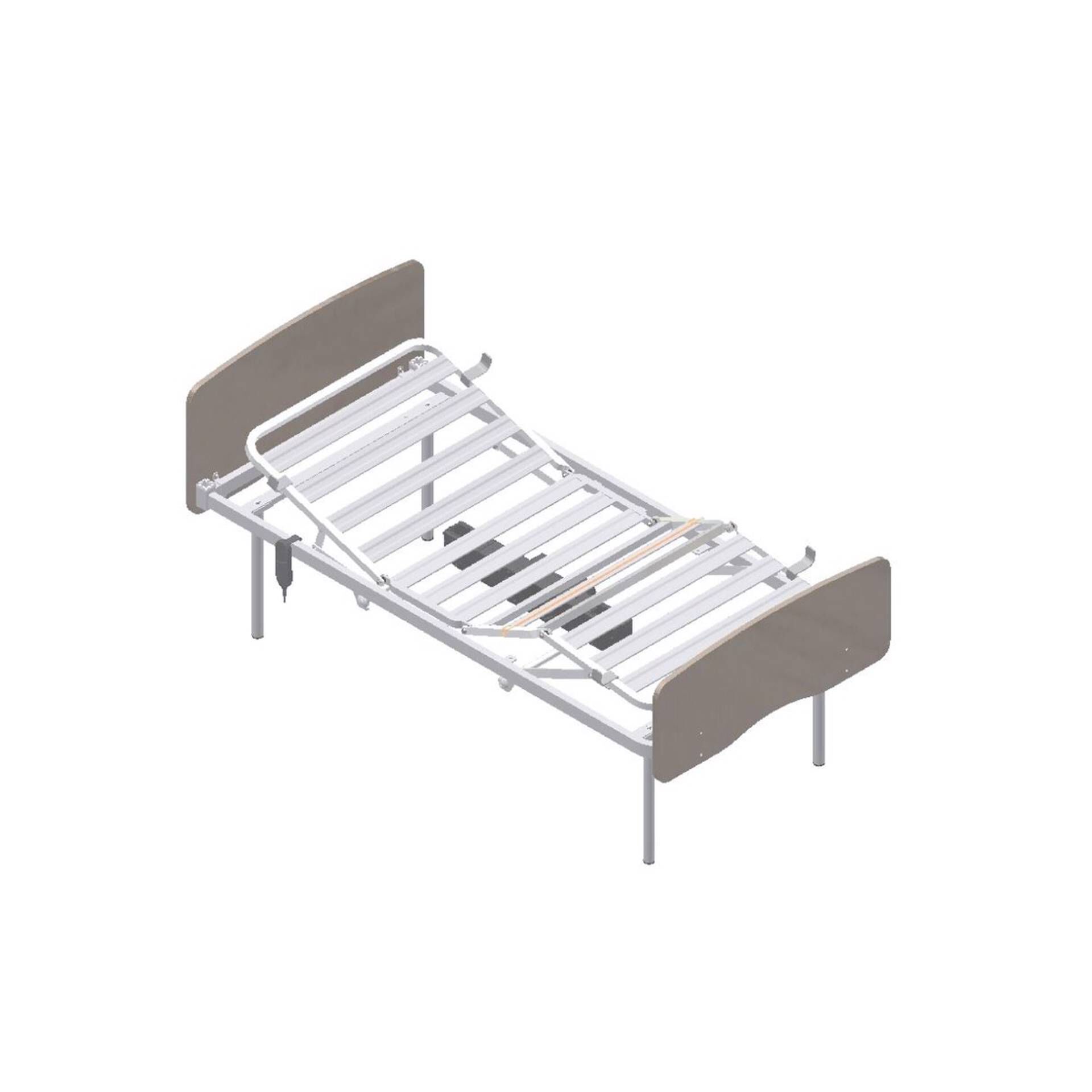 Cama Articulada Elétrica com Pés Fixos Magicpharma