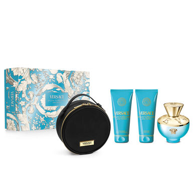 Coffret Versace Dylan Turquoise Pour Femme EDT Wells