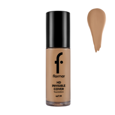 Base Invisible Cover HD Foundation SPF30 120 HONEY 30 ml Wells