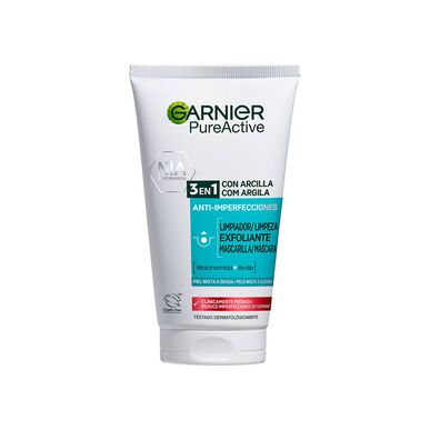 Pure Active 3 em 1 Máscara Esfoliante Wells Image 1