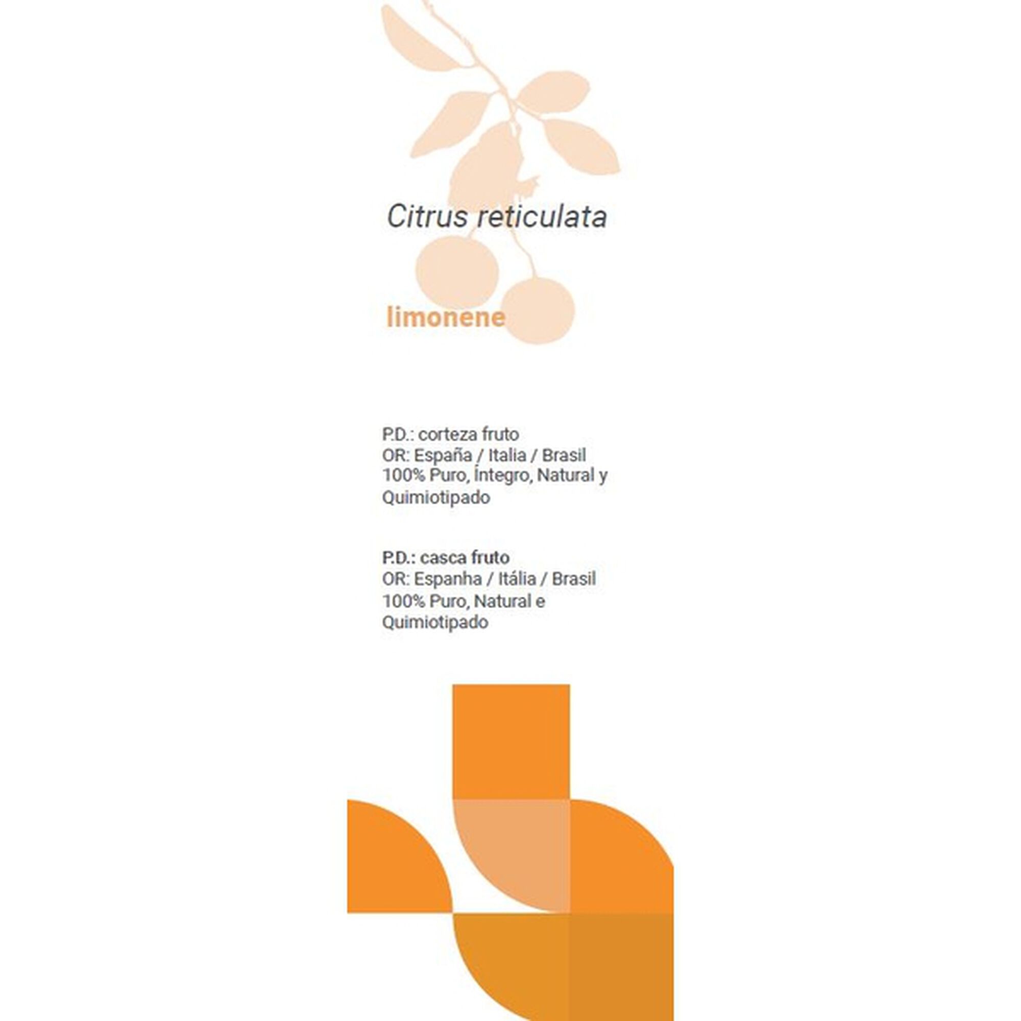 Óleo Essencial Tangerina Vermelha