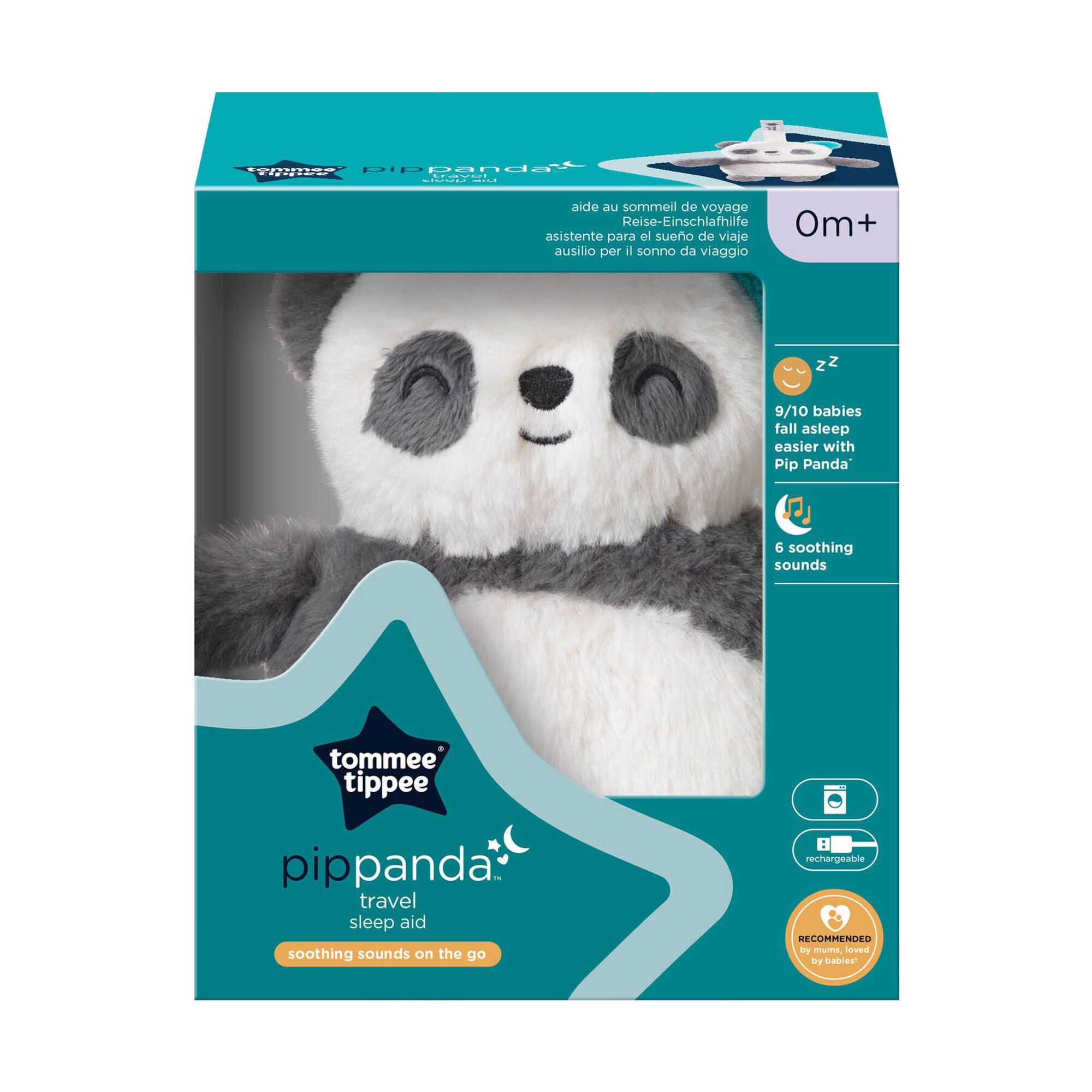 Peluche com Som Panda Pio The Panda