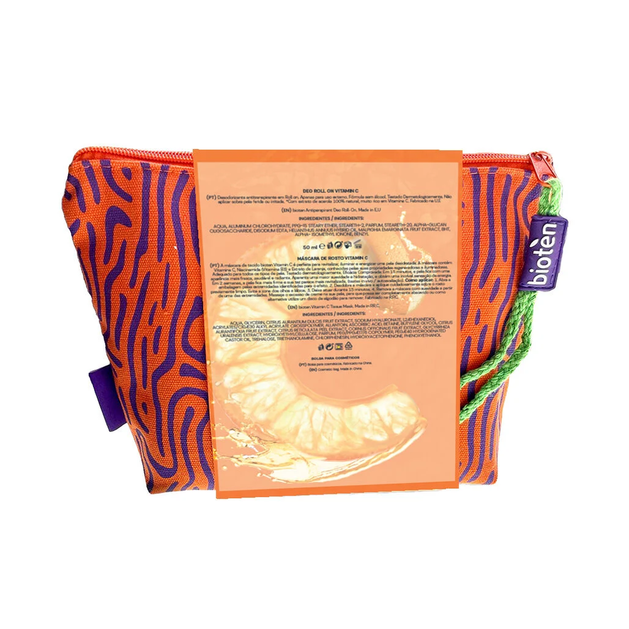 Coffret Vitamin C Máscara de Rosto