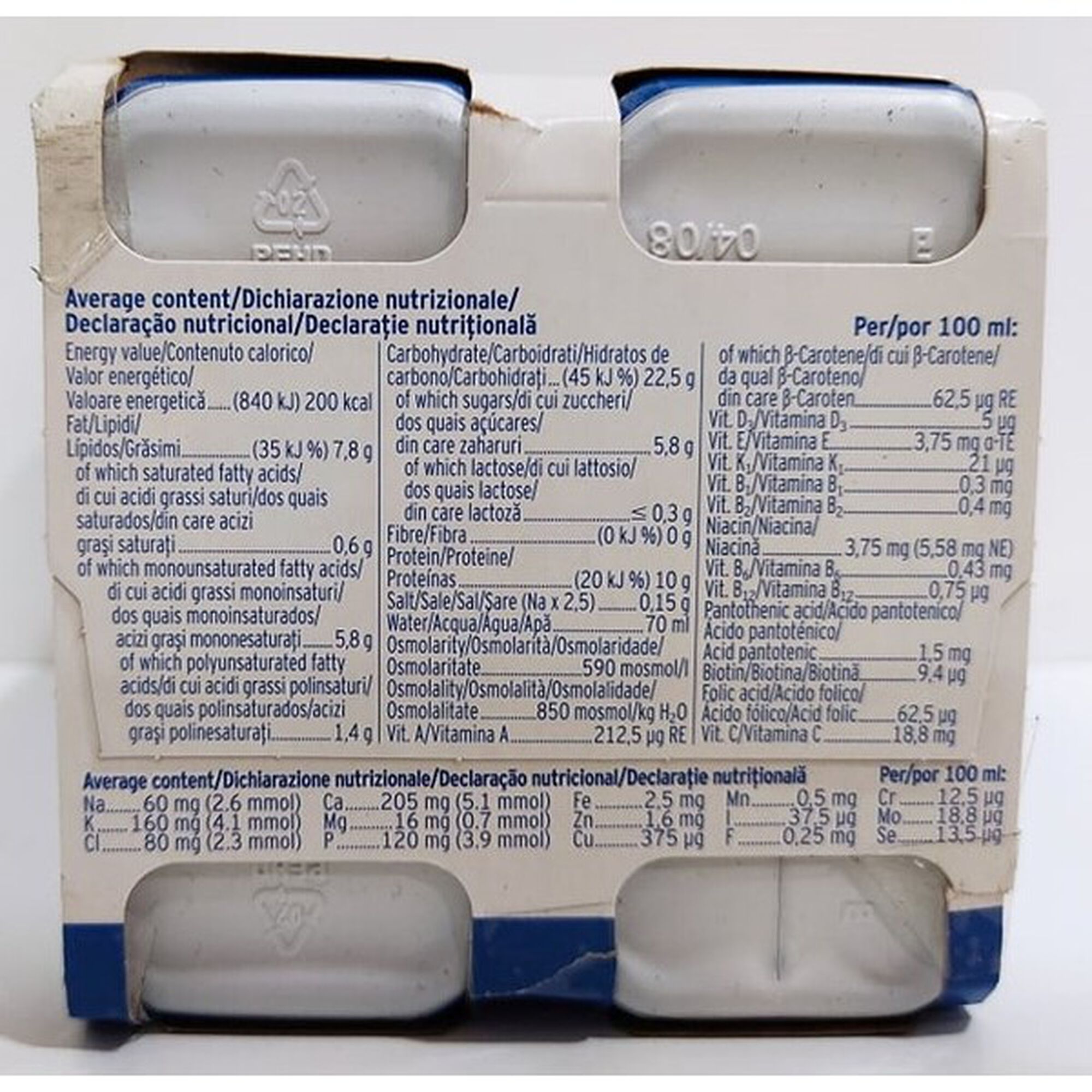 2 Kcal Drink Frutos do Bosque