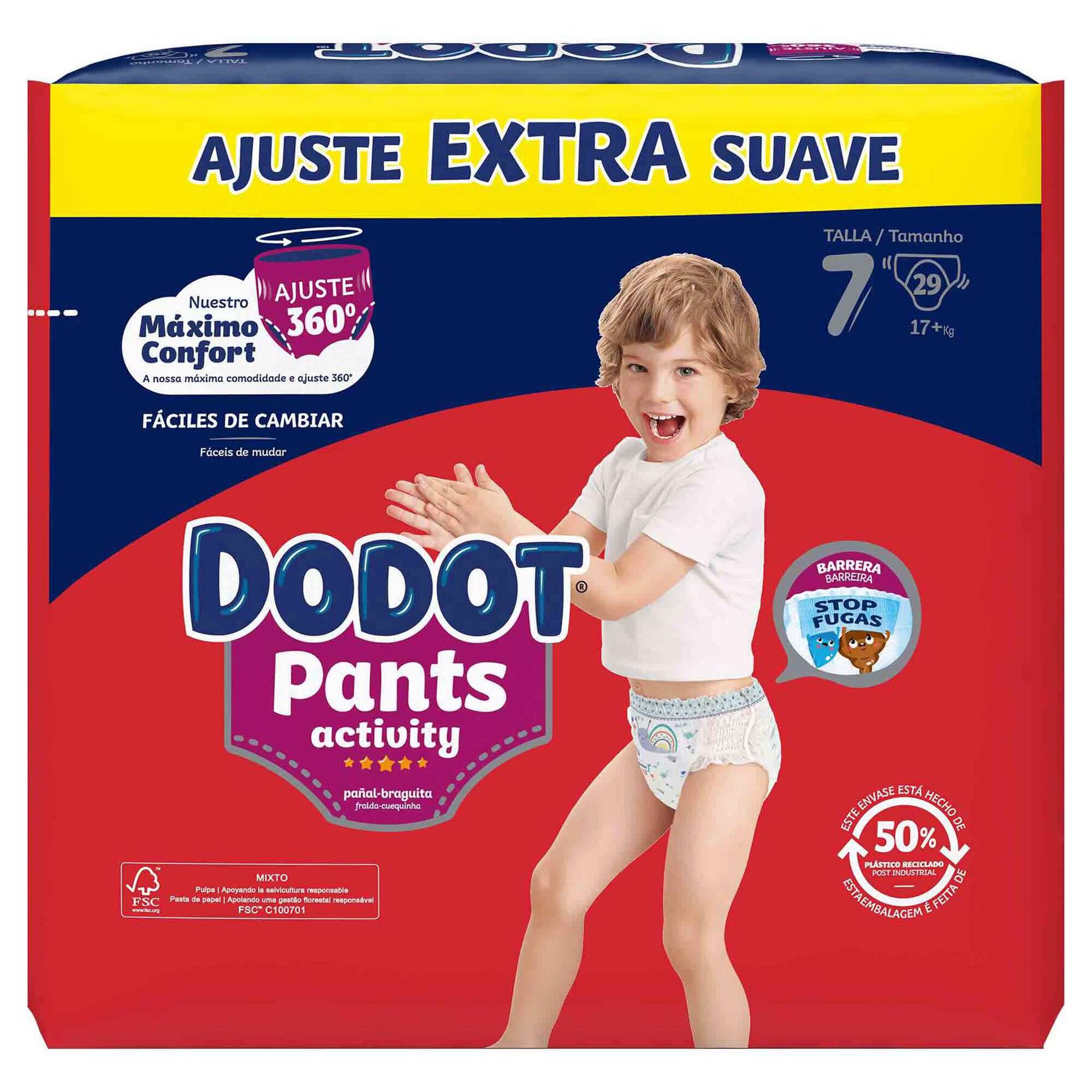 Fralda Cueca Bebé Activity Pants 17 kg+ T7