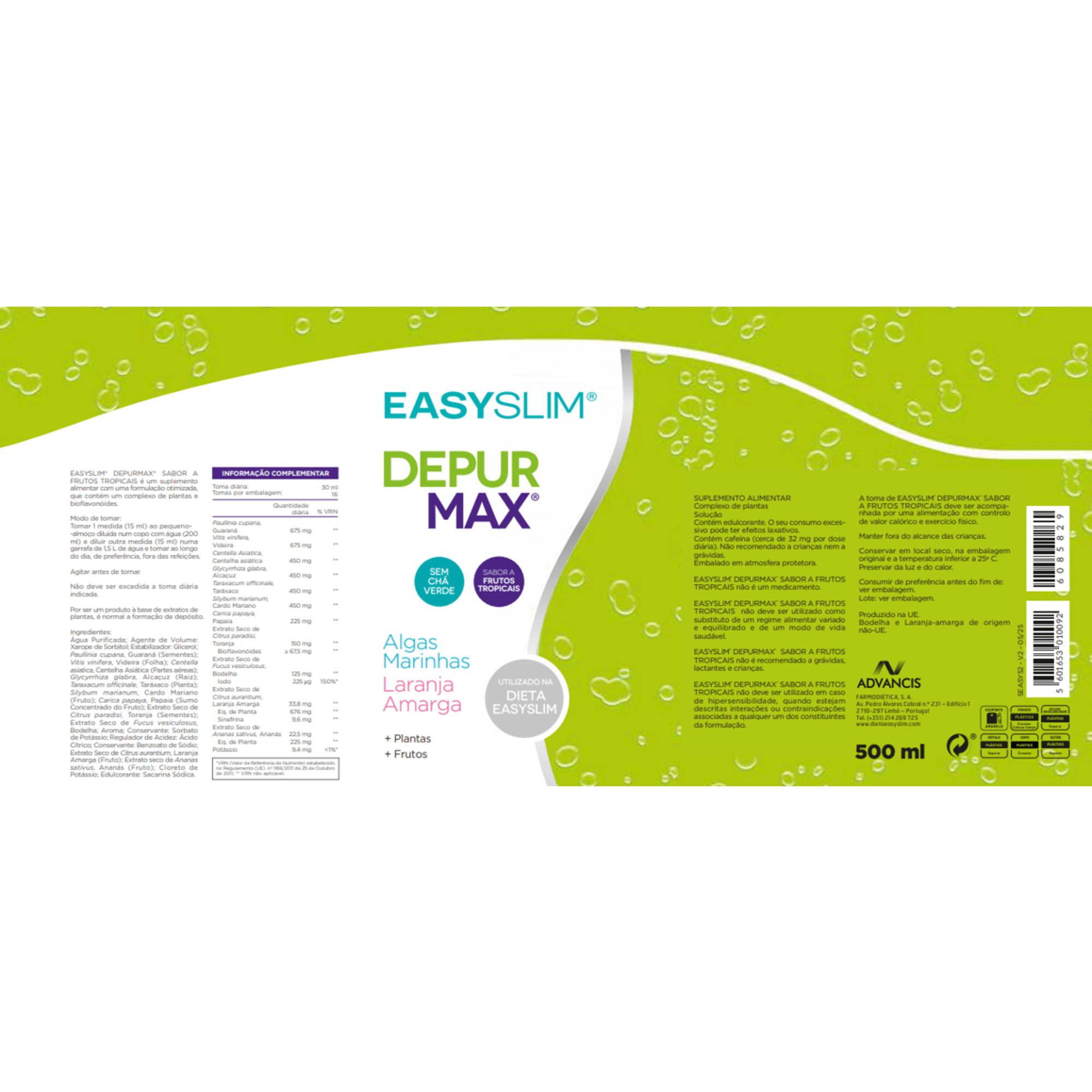 Depur Max Frutos Tropicais