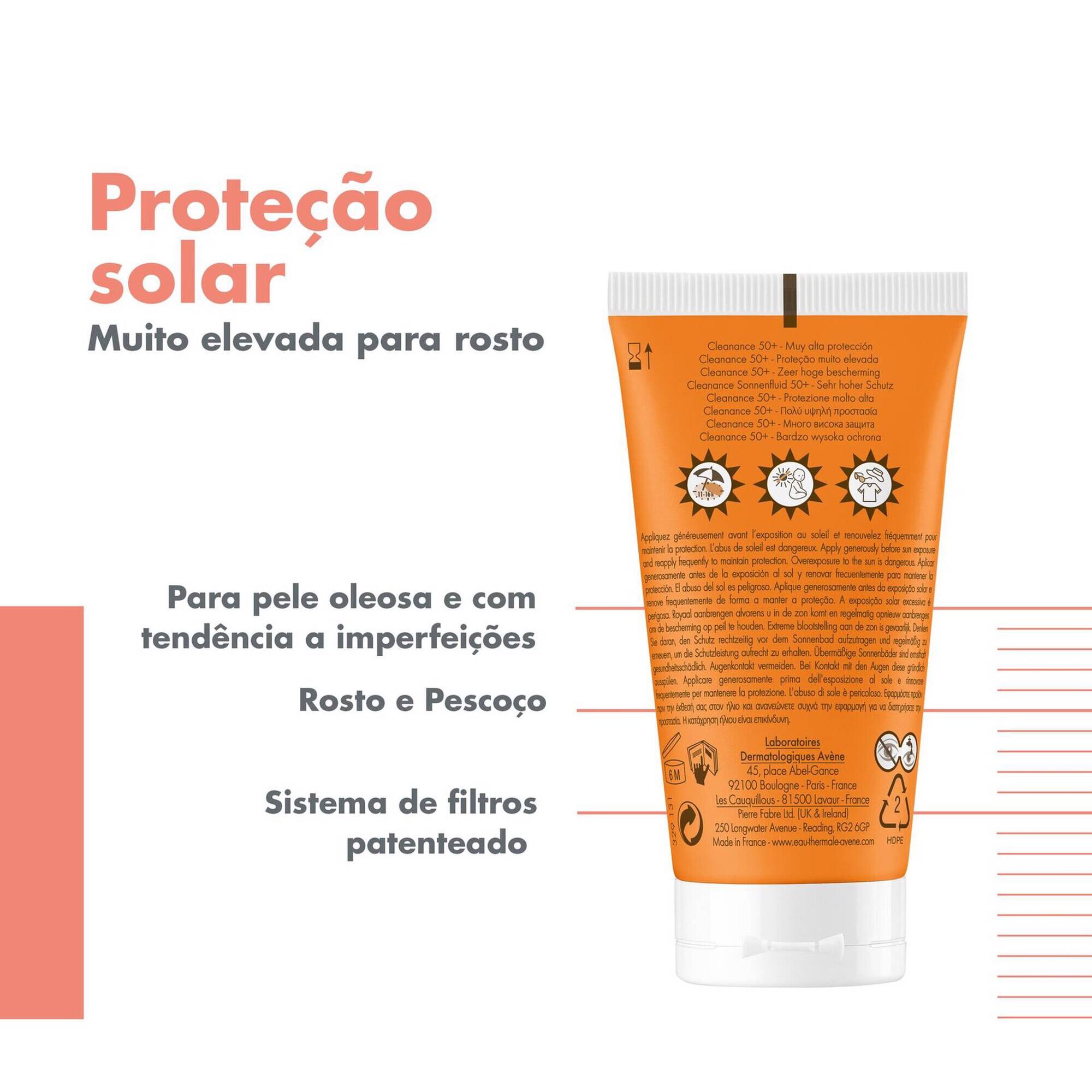 Cleanance Sun Care Anti-Blemishes SPF50+