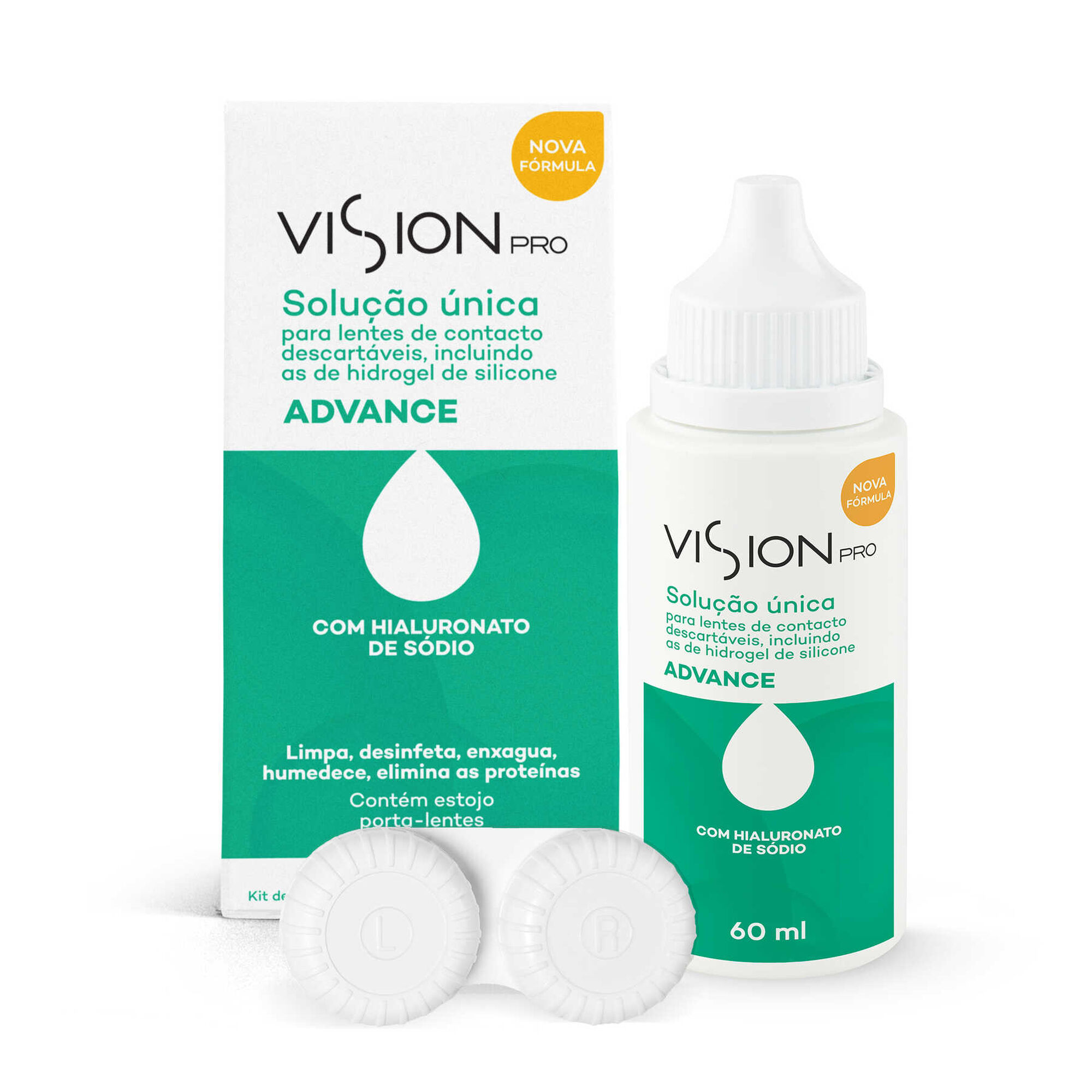 Líquido Limpeza Lentes de Contacto Advance