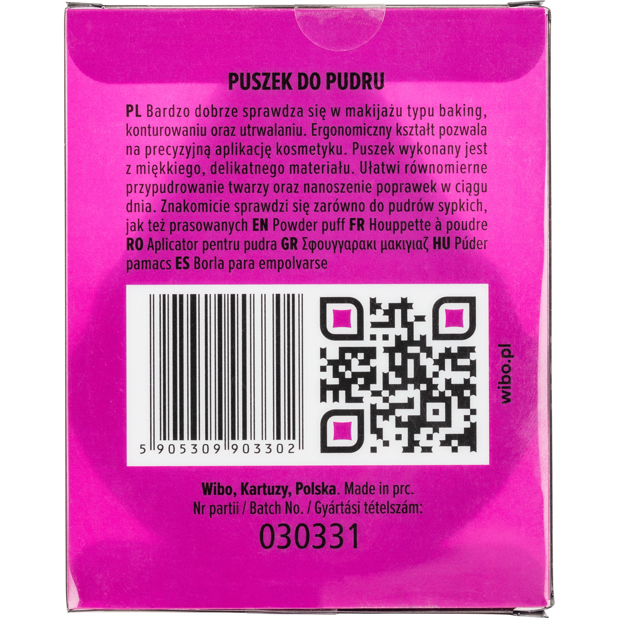 Esponja Maquilhagem Triangular Powder Puff