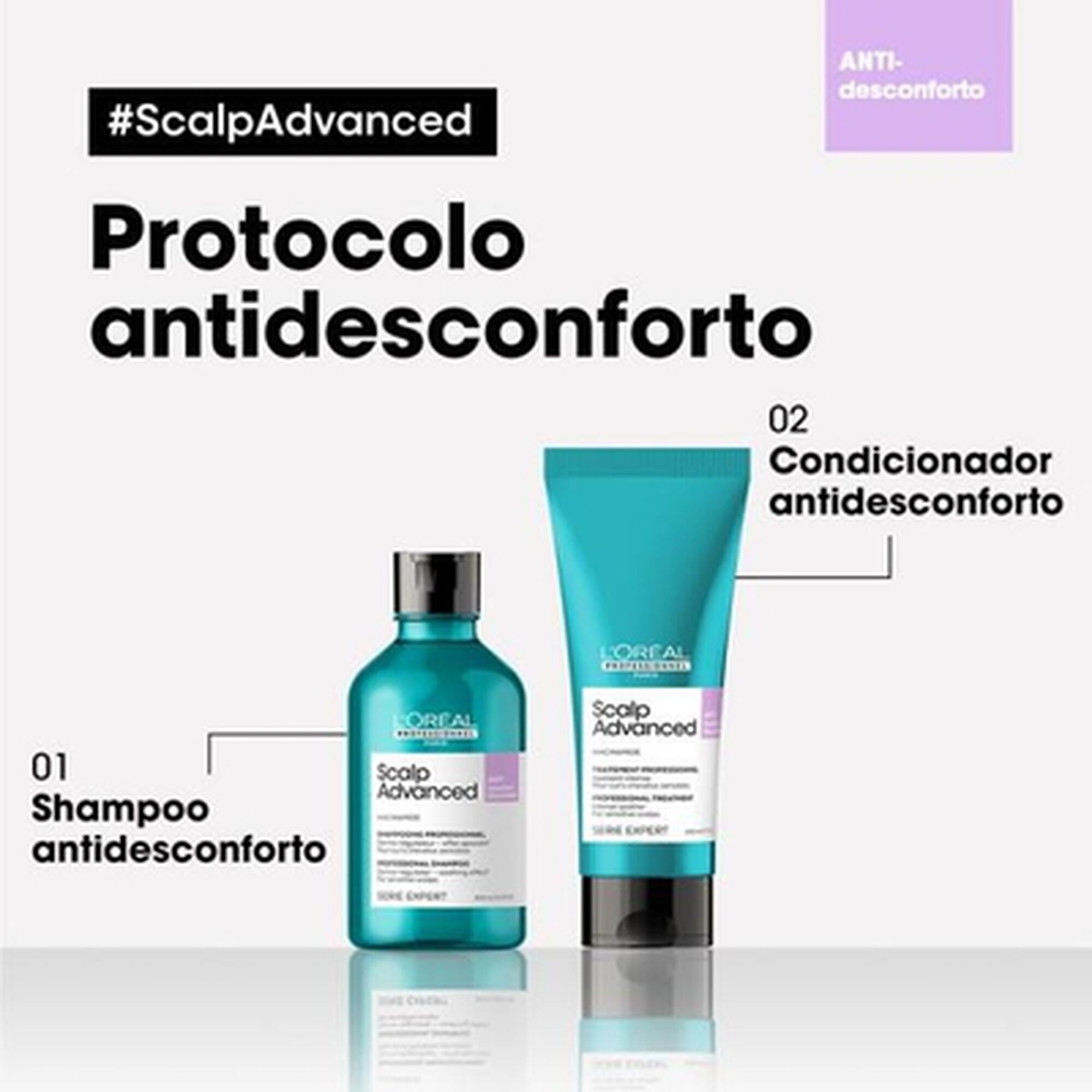 Serie Expert Scalp Advanced Inconfort Traitement