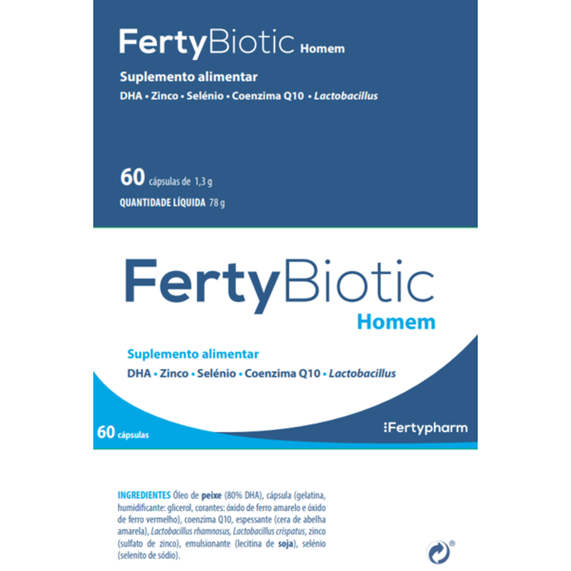 Suplemento Alimentar Homem DHA