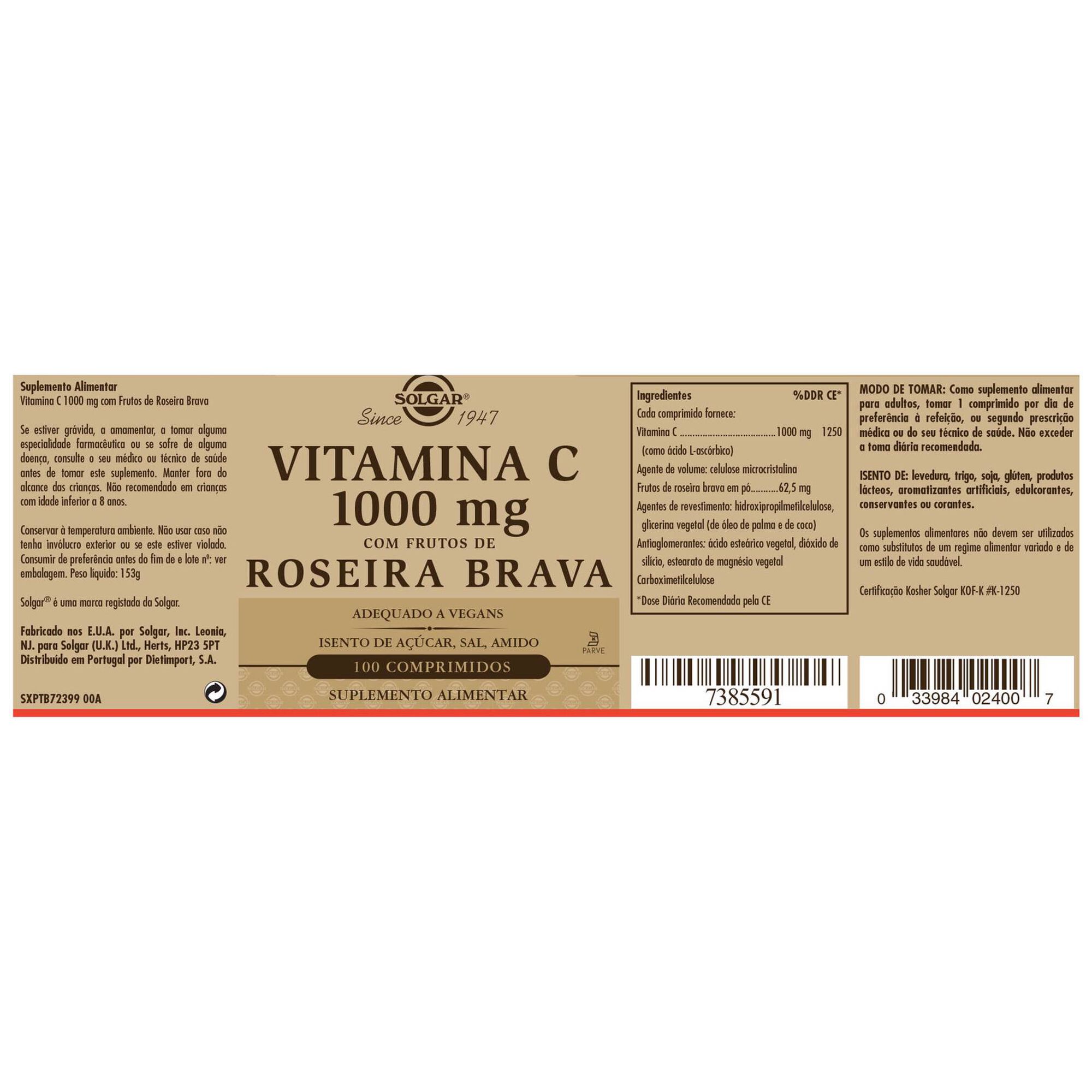 Vitamina C 1000 mg