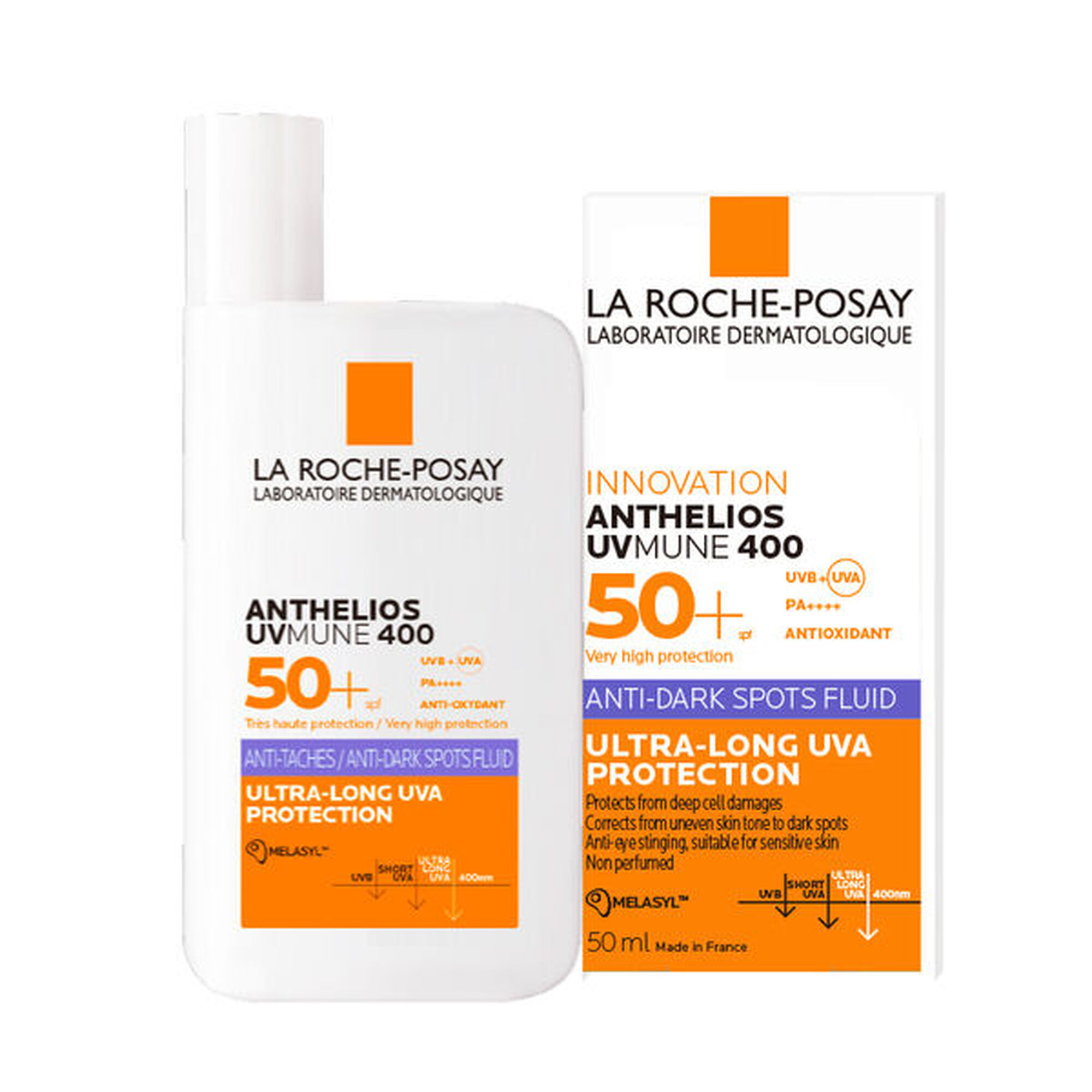 Anthelios UVMune 400 Anti-Spot Fluid SPF50+