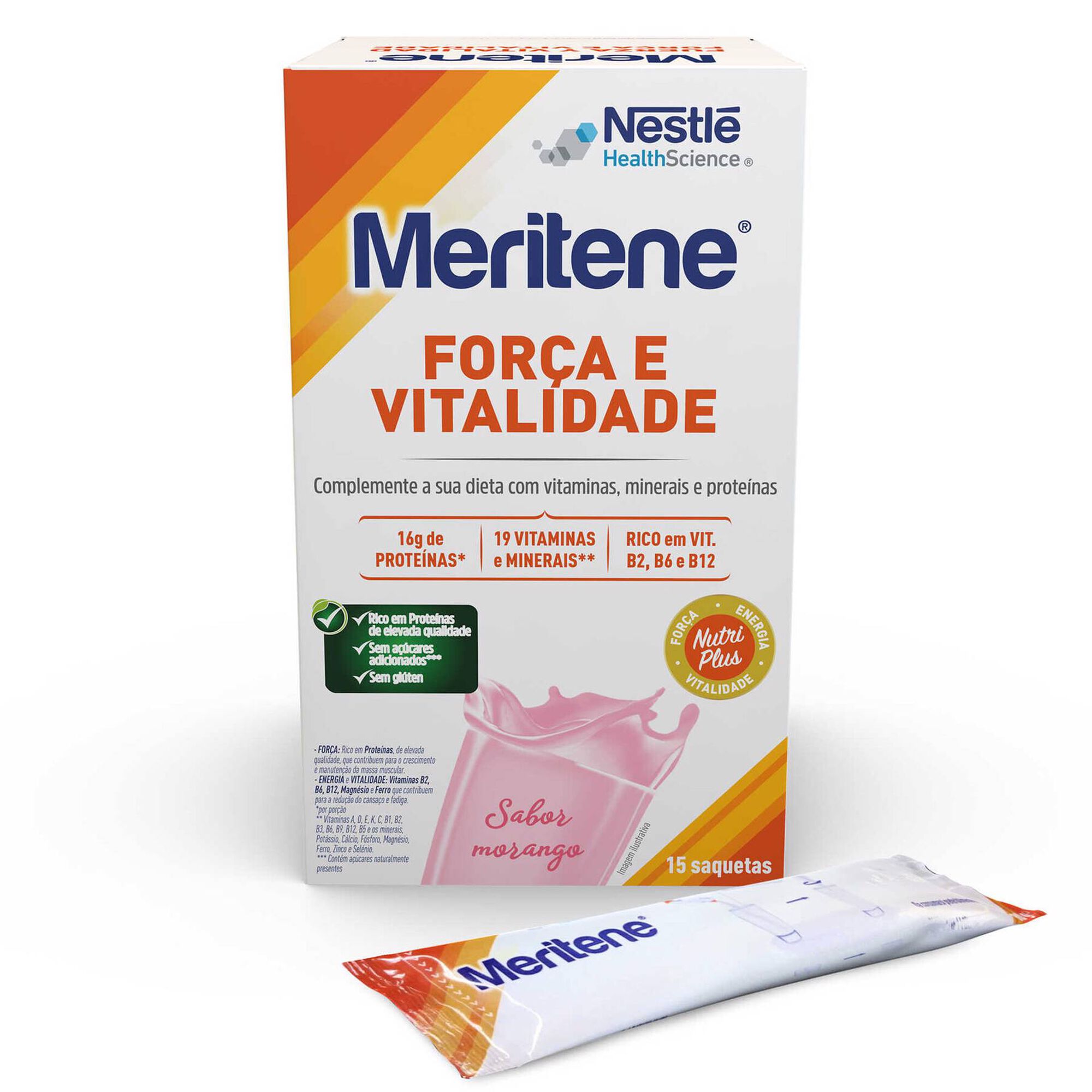 Meritene Força e Vitalidade Morango