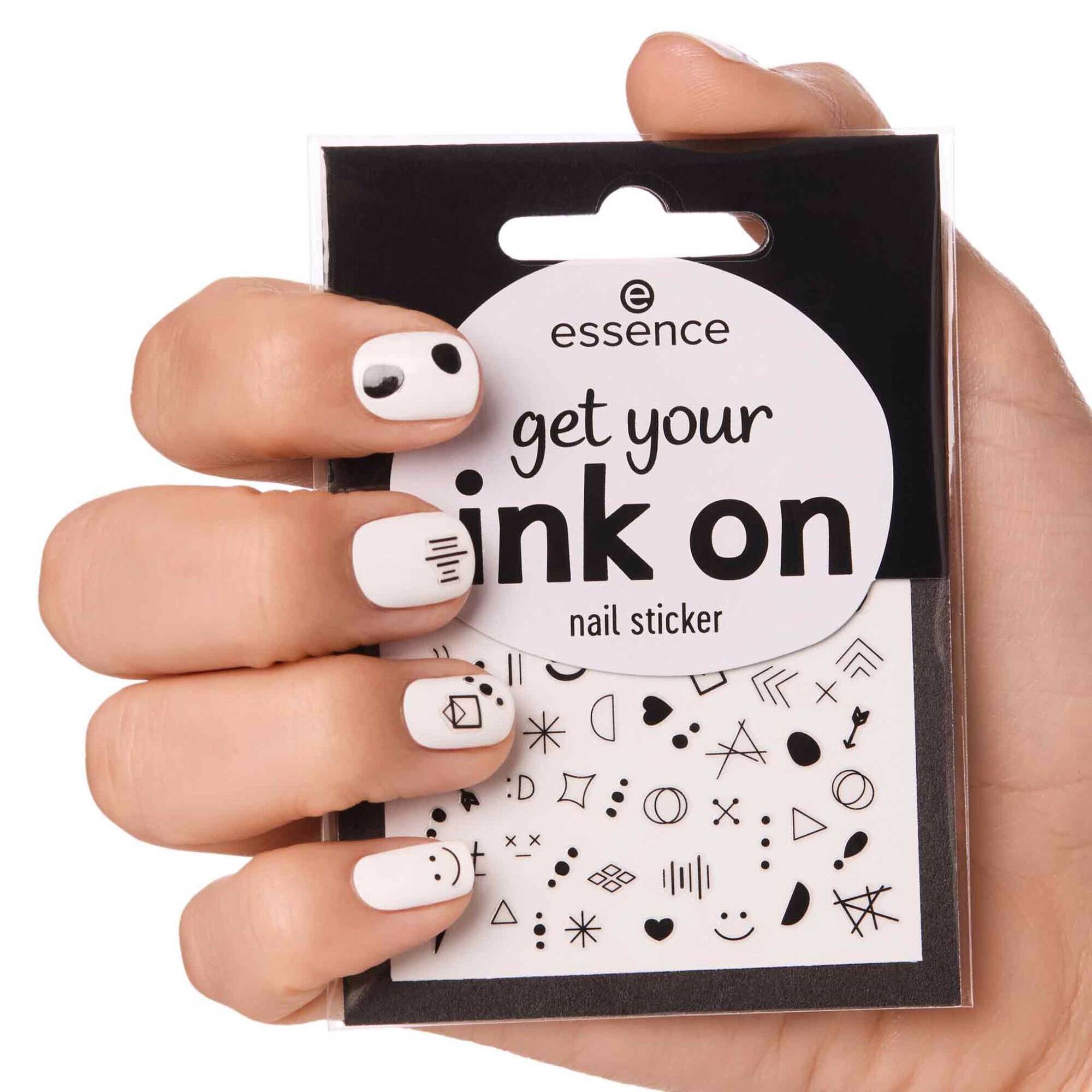 Get Your Ink On Nail Sticker