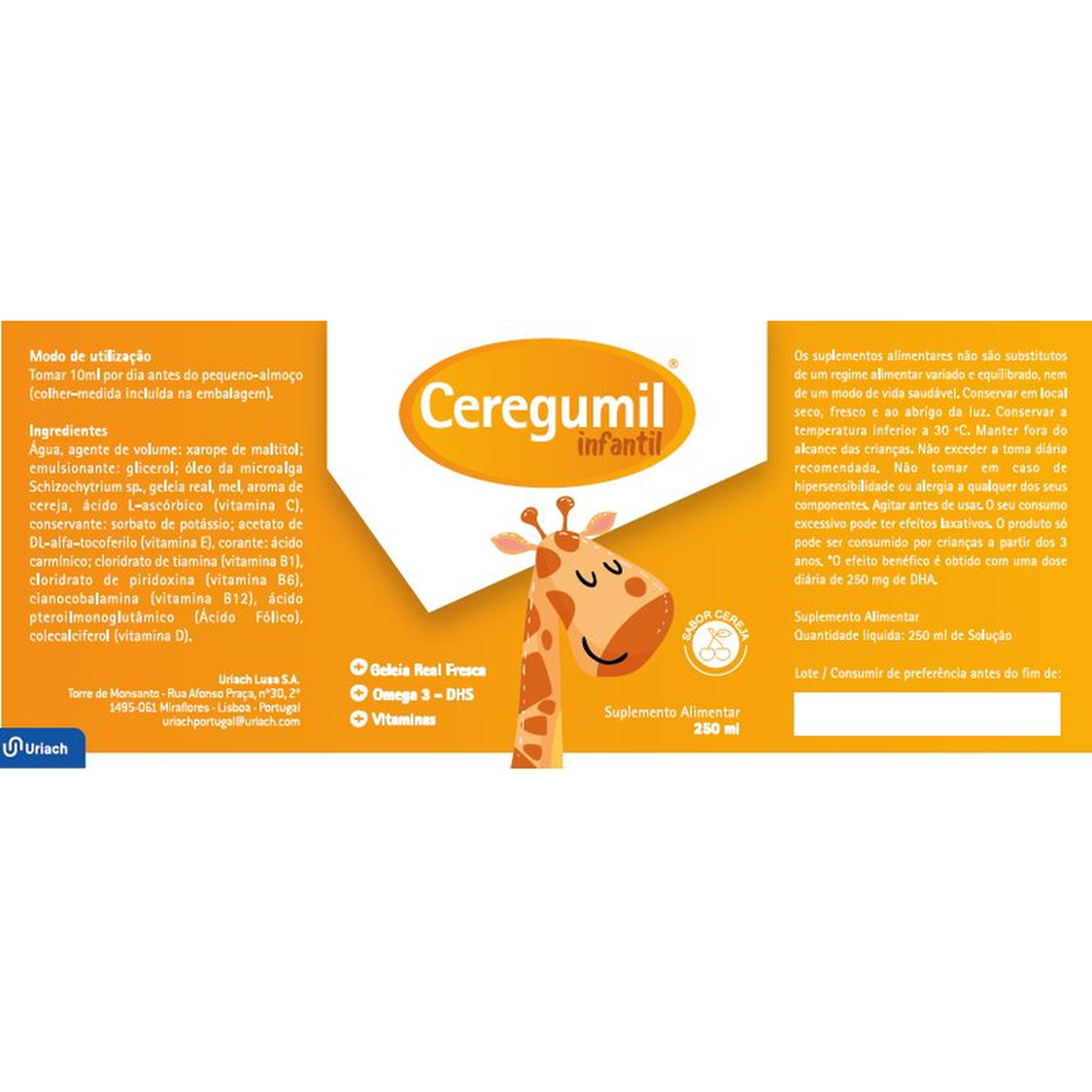 Suplemento Rico em Vitaminas Infantil