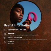 Estimulador Duplo Enigma Cruise Deep Rose Wells Image 8